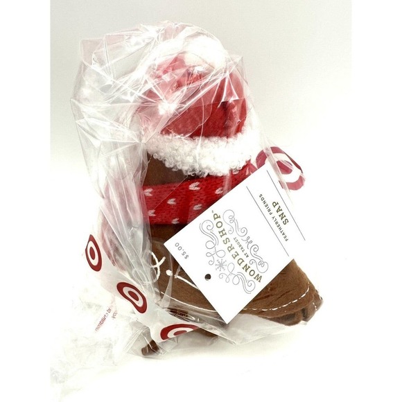 NEW! Wondershop 2023 Target Featherly Friends Bird SNAP ~ Wearing Red Scarf CUTE - Picture 3 of 3